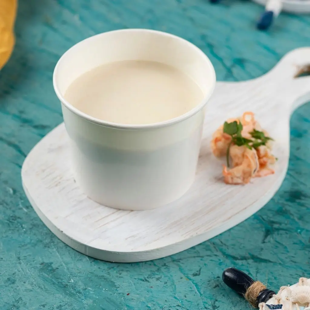 شوربة أوبريشن سي فود بالكريمة
